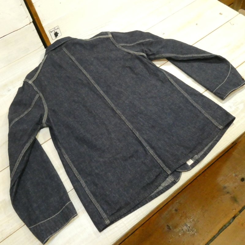 画像2: 【ジョングラッコー】  ストロングアーム   1930's ネバーロストジャケット   デニムカバーオール   JG-03 1930s Neverlost Jacket   日本製【送料無料】  (2)