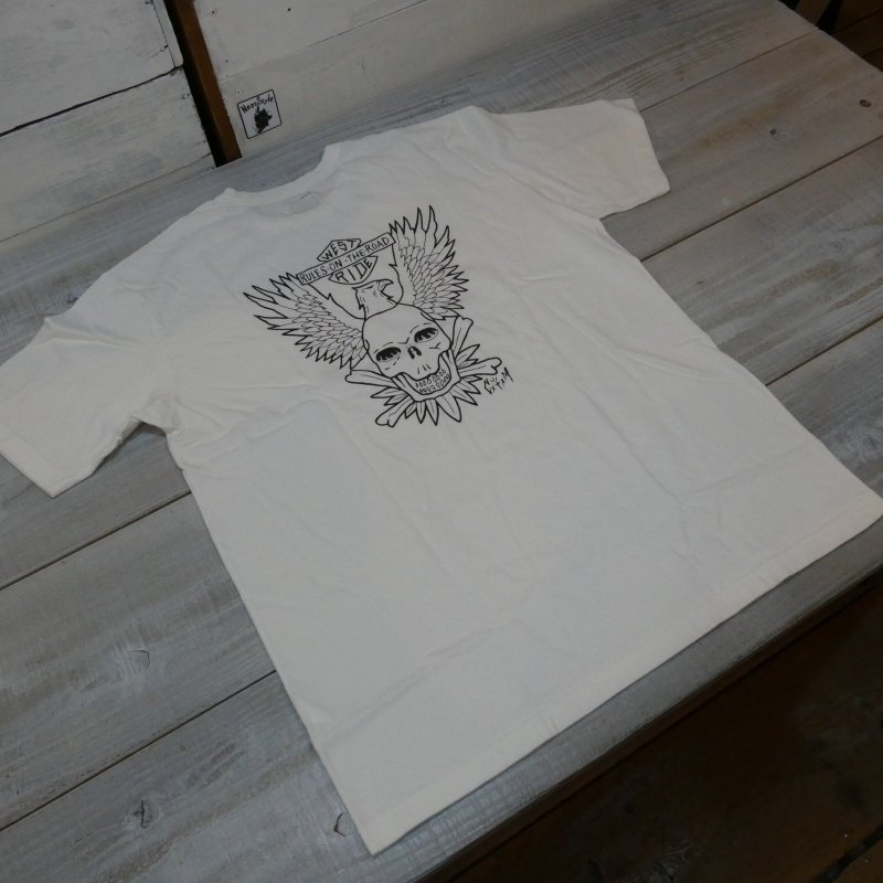 画像8: 【送料無料】 【ウエストライド】   THE GHOST 半袖プリントTシャツ   WEST RIDE 日本製 (8)