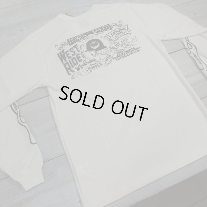 画像2: 【ウエストライド】   パワードライ ロングT ポーラーテック   WEST RIDE POWERDRYLONGTEE-2   日本製  【送料無料】  (2)