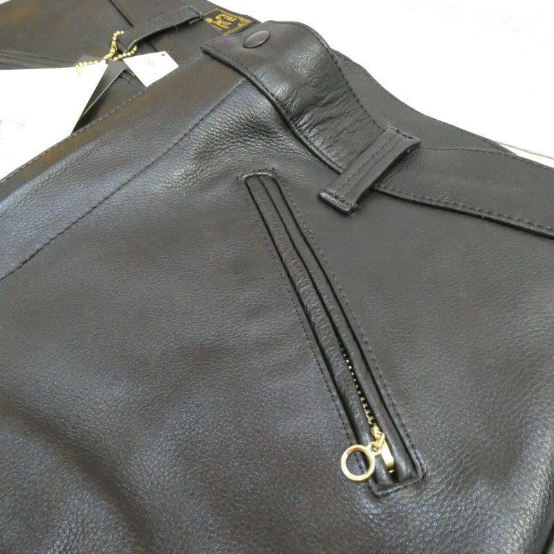 画像7: 【ウエストライド】 レザー ロングライダーパンツ 革パンツ   CYCLE NUT by WEST RIDE   LEATHER LONGRIDER PANTS 【送料無料】 (7)