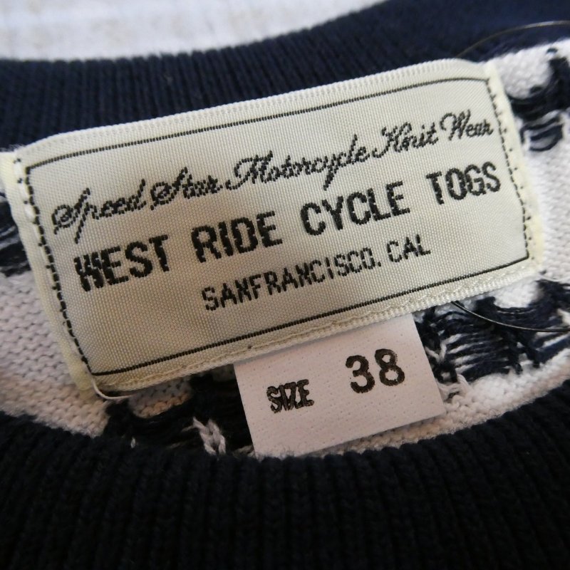 画像3: 【ウエストライド】   ラブ & ピース ジャガード半袖Tシャツ   WEST RIDE 日本製【送料無料】 (3)