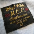画像3: 【送料無料】【ウエストライド】   ヘビー ウェイト FOR THE RUMBLER   半袖プリントTシャツ   WEST RIDE PT.TEE.26-05   日本製  (3)