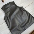 画像2: 【ウエストライド】  レザー パンナムベスト 革ベスト   CYCLE NUT by WEST RIDE   LEATHER PAN-NAM VEST  【送料無料】 (2)