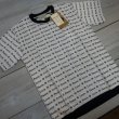 画像1: 【ウエストライド】   ラブ & ピース ジャガード半袖Tシャツ   WEST RIDE 日本製【送料無料】 (1)