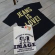 画像1: 【送料無料】  【ステュディオ・ダ・ルチザン】   JEANS IS LOVE! プリントTシャツ   STUDIO D'ARTISANS 8106A 日本製 (1)