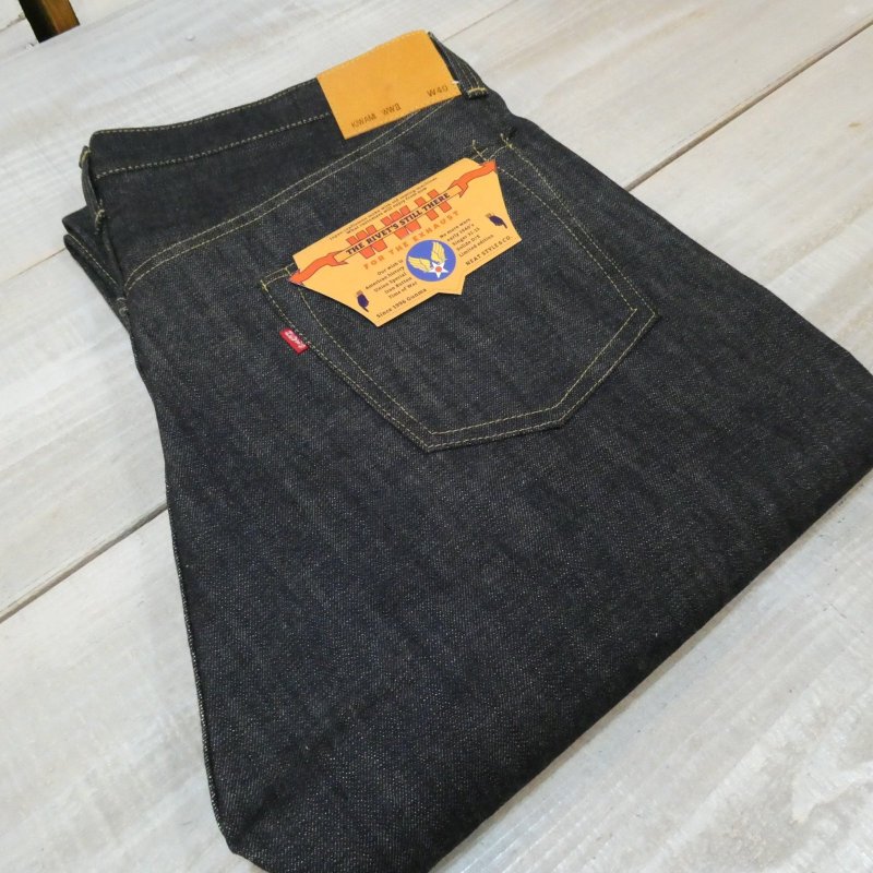 画像1: 【即発送可】 ＝BIG SIZE＝ 【KIWAMI WWII】 ”極み”大戦モデル ストレート デニムパンツ 日本製 (1)