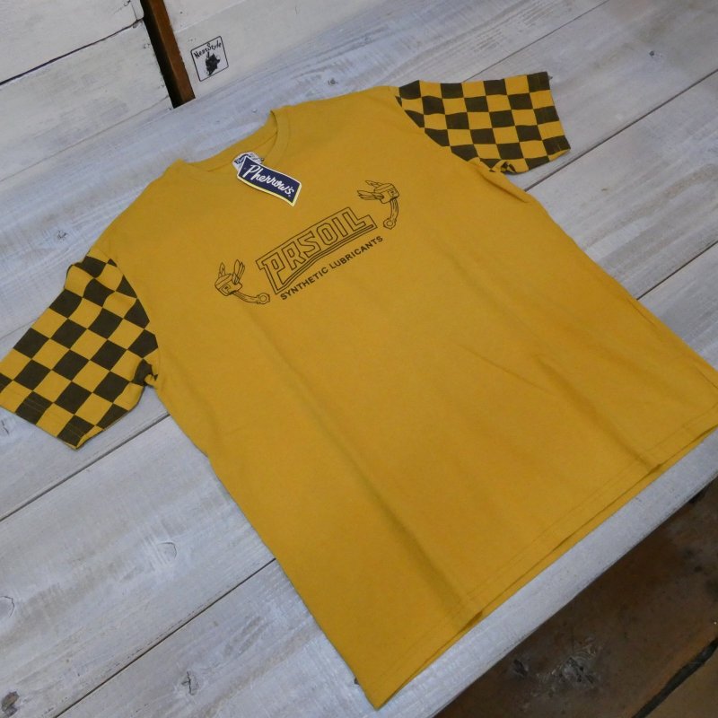 画像6: 【フェローズ】   PRS OIL プリントTシャツ   Pherrow's 25S-PSPT1   日本製【送料無料】  (6)