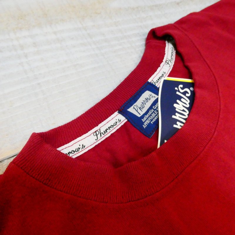 画像9: 【送料無料】 【フェローズ】  ナポレオン柄 カレッジプリントTシャツ   Pherrow's 25S-PT22 (9)