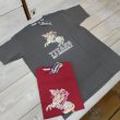 画像1: 【送料無料】 【フェローズ】  ナポレオン柄 カレッジプリントTシャツ   Pherrow's 25S-PT22 (1)