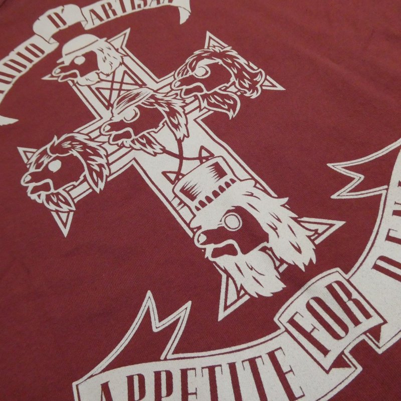 画像6: 【送料無料】  【ステュディオ・ダ・ルチザン】   Guns プリントTシャツ   STUDIO D'ARTISANS 8106B 日本製 (6)