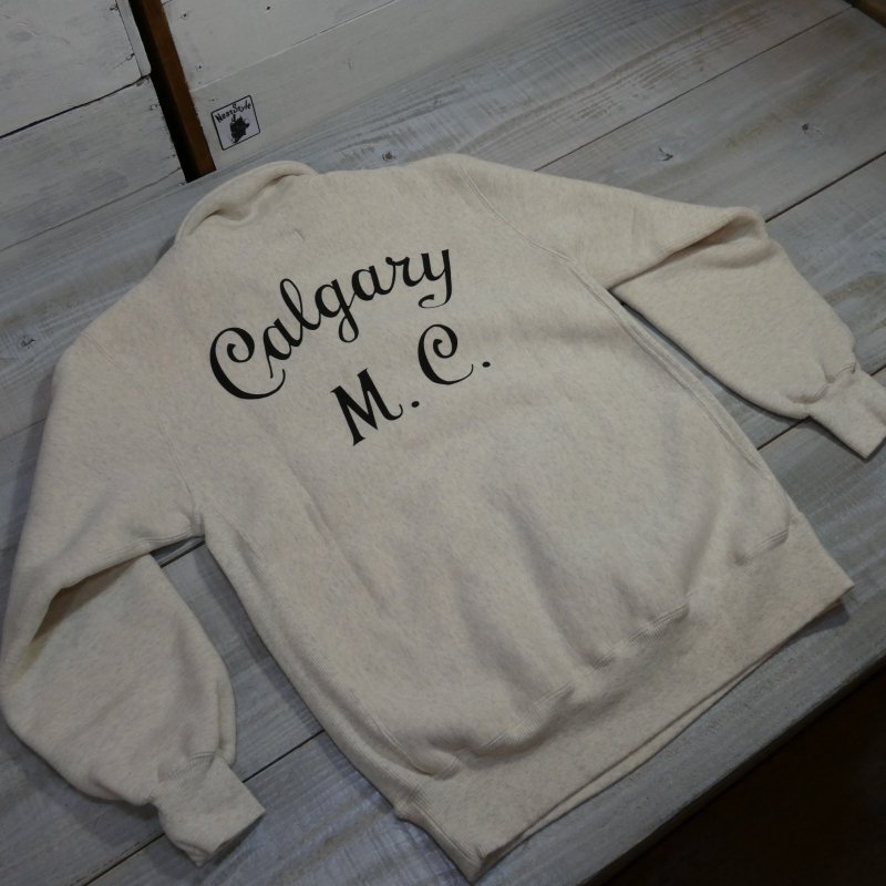 画像2: 【ウエストライド】   CALGARY MC   ハーフジップ オールドスウエット   WEST RIDE 日本製【送料無料】 (2)