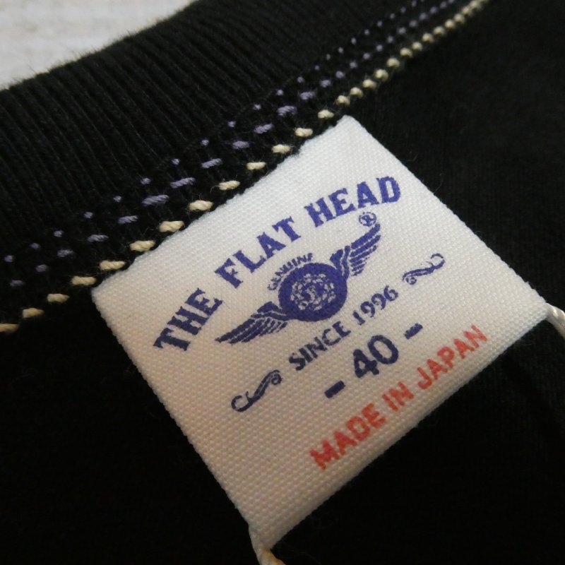 画像5: 【フラットヘッド】  ビンテージスカジャンパターン   イーグル プリントTシャツ   THE FLAT HEAD 日本製【送料無料】 (5)
