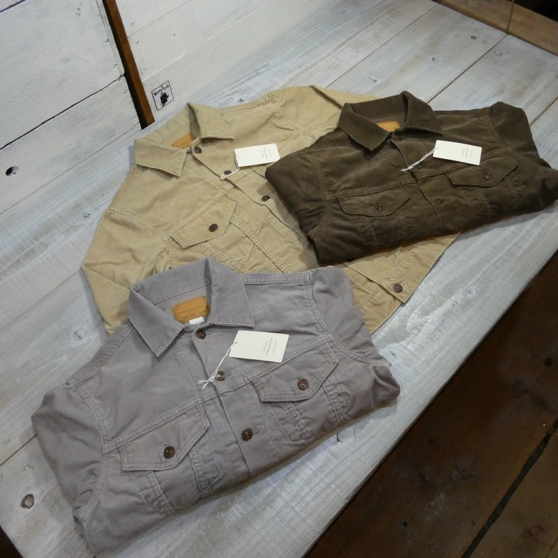 画像1: 【ファーイーストマニュファクチャリング】  トラッカージャケット   コーデュロイ FEM-G002 byリゾルト   70217-1021 日本製【送料無料】 (1)