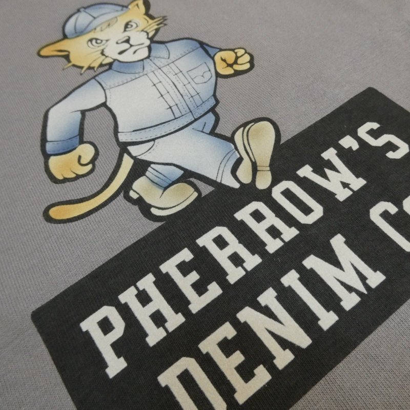 画像5: 【送料無料】  【フェローズ】   カレッジモチーフ アニマル プリントTシャツ   Pherrow's 25S-PT16  (5)