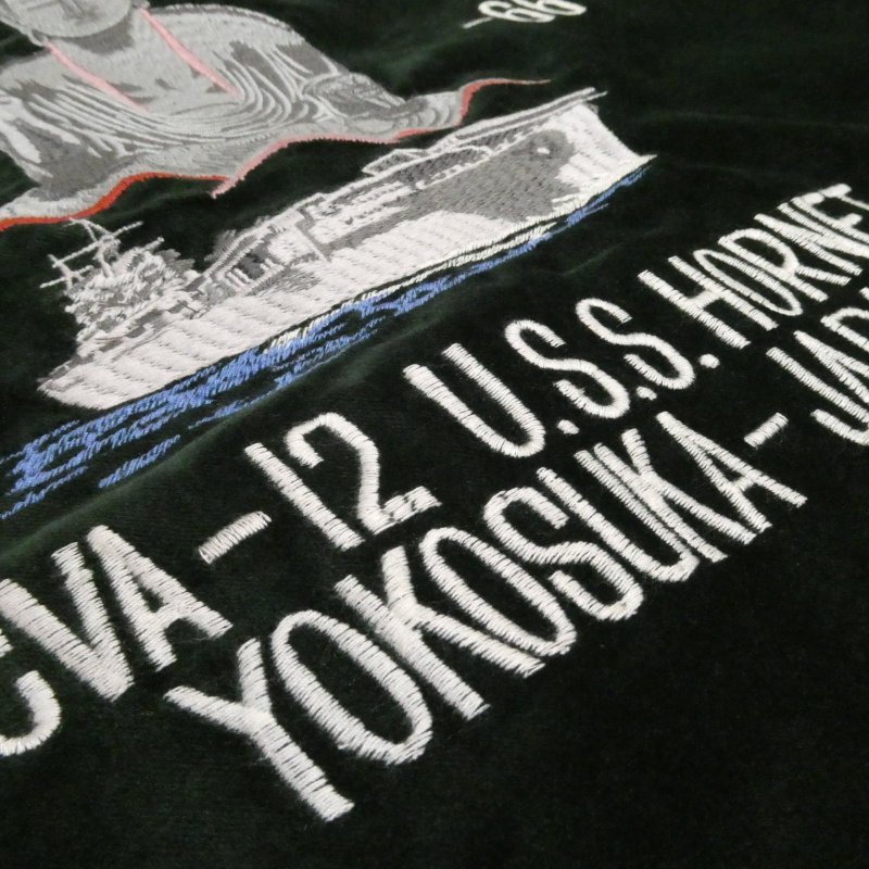 画像15: 【フェローズ】   40's U.S.S.HORNET×大仏   スーベニア刺繍ジャケット   YOKOSUKA-JAPAN    Pherrow's 26W-PVSJ1   【送料無料】 (15)