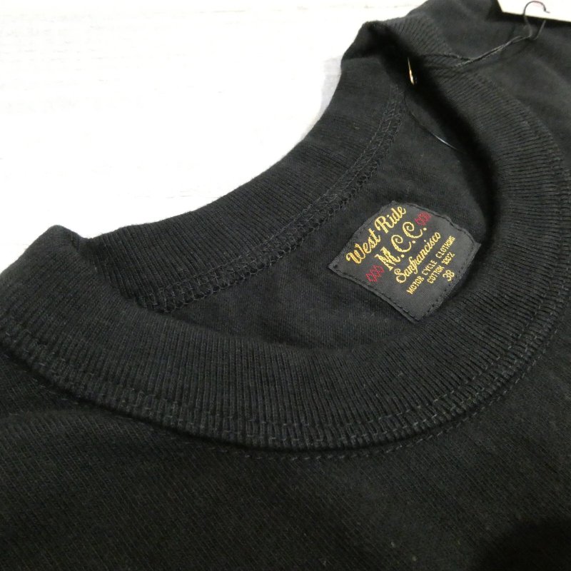 画像7: 【送料無料】 【ウエストライド】  サイドバルブ/ピストン   半袖プリントTシャツ   WEST RIDE PT.TEE.25-04 日本製 (7)