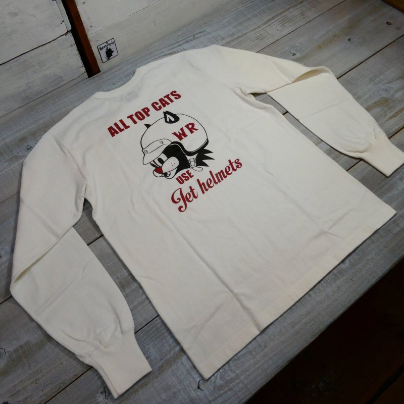 画像9: 【ウエストライド】  Kats Drag Company   ヘビーウェイト ロングスリーブTシャツ   WEST RIDE PT.L TEE25-03   日本製【送料無料】 (9)