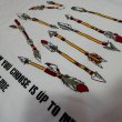 画像9: 【送料無料】 【ウエストライド】  槍/矢 インディアンスラング 半袖プリントTシャツ   WEST RIDE 日本製 (9)