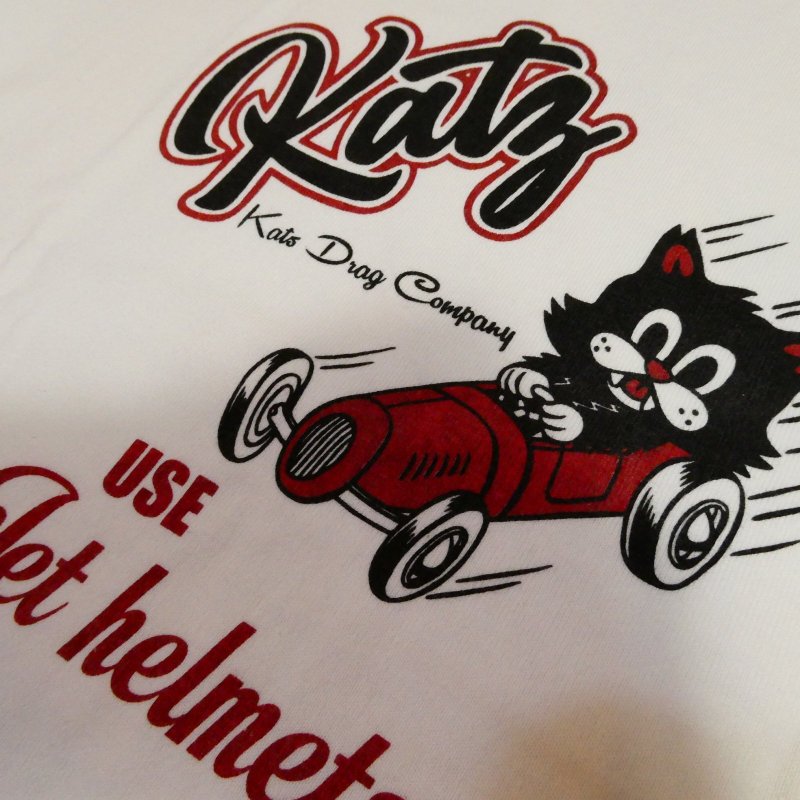 画像10: 【ウエストライド】  Kats Drag Company   ヘビーウェイト ロングスリーブTシャツ   WEST RIDE PT.L TEE25-03   日本製【送料無料】 (10)
