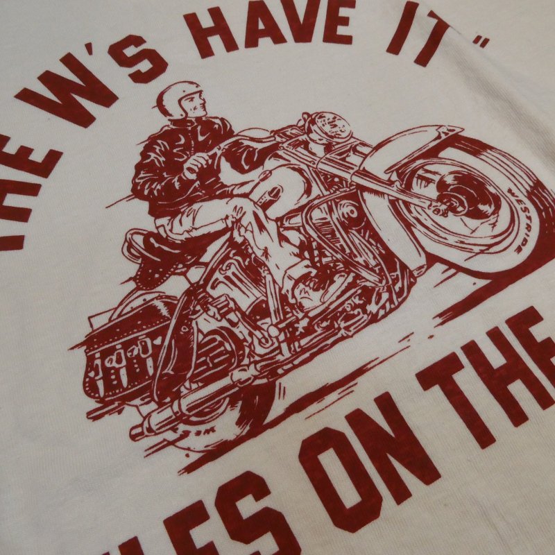 画像9: 【送料無料】  【ウエストライド】   RULES ON THE ROAD  パンヘッド半袖プリントTシャツ   WEST RIDE V.PT.TEE.25-01   日本製 (9)