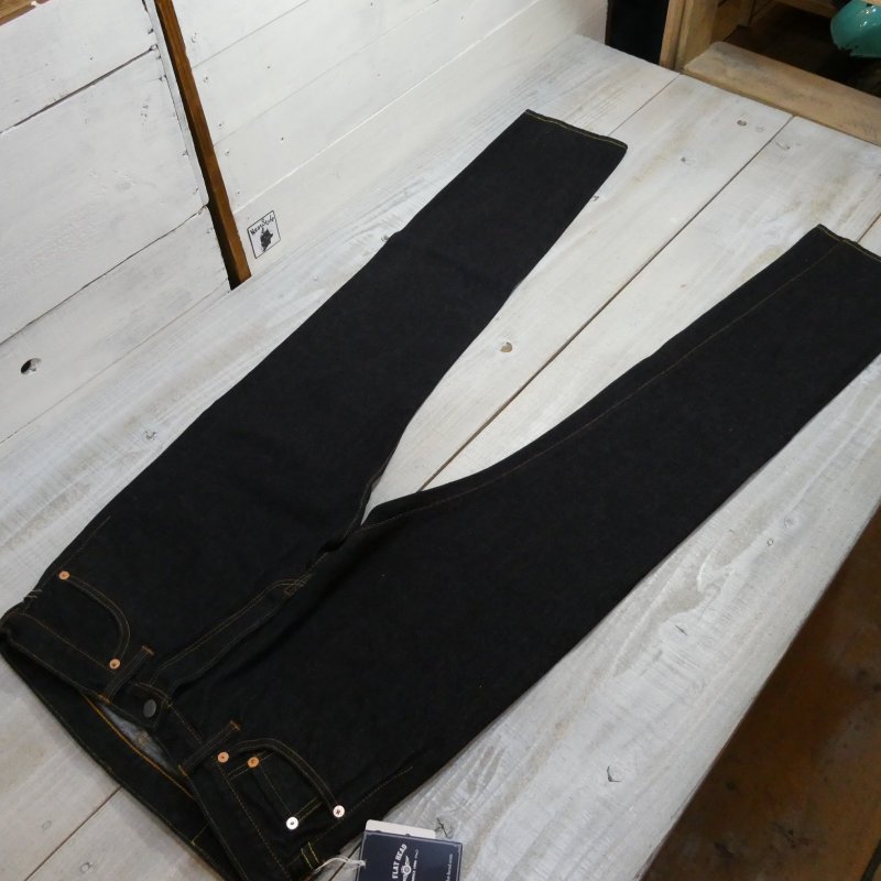 画像2: 【フラットヘッド】  14.5oz タイトテーパー   ストレートジーンズ   THE FLAT HEAD FN-3002   日本製【送料無料】 (2)