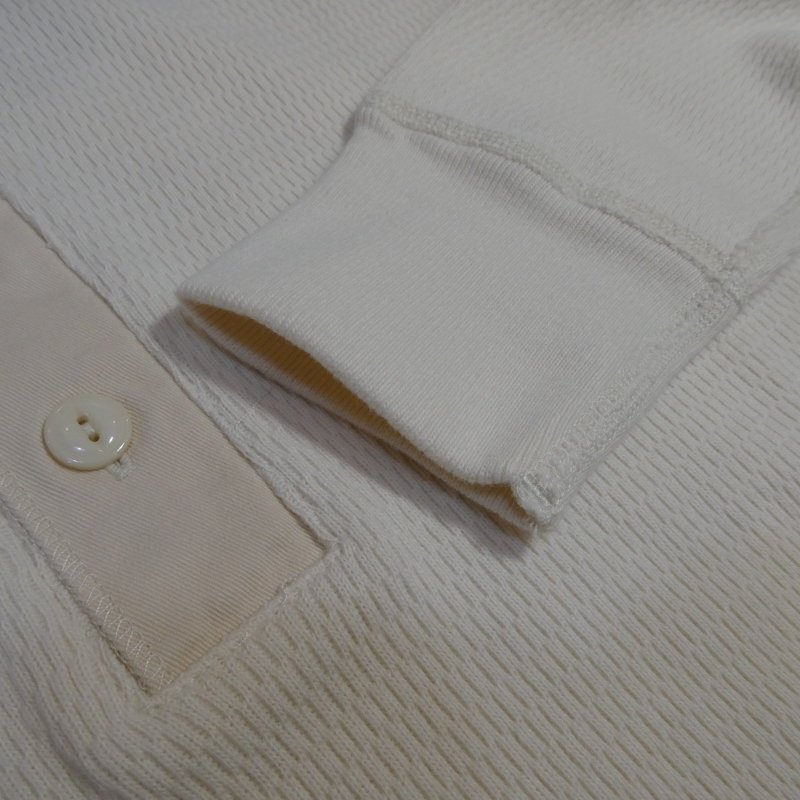 画像8: 【ヘルスニット×フェローズ】  サーマル ヘンリーネック ロングスリーブ   Pherrow's 26W-PCT2-HEALTH KNIT  【送料無料】 (8)
