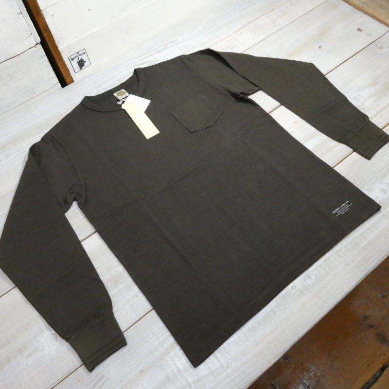 画像3: 【トロフィークロージング】  バックロゴ 長袖Tシャツ/ポケット付き   TROPHY CLOTHING TR21SS-201   日本製【送料無料】 (3)