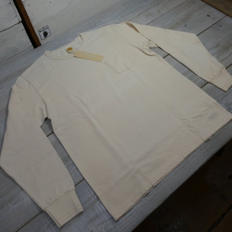 画像8: 【トロフィークロージング】  バックロゴ 長袖Tシャツ/ポケット付き   TROPHY CLOTHING TR21SS-201   日本製【送料無料】 (8)
