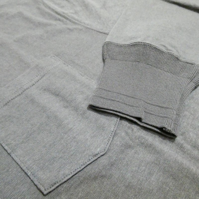 画像6: 【ウエストライド】  ビンテージ ヘンリーネック ロングスリーブ   WEST RIDE VINTAGE HENLY NECK   日本製  【送料無料】  (6)