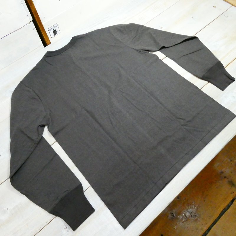 画像3: 【ウエストライド】  ビンテージ ヘンリーネック ロングスリーブ   WEST RIDE VINTAGE HENLY NECK   日本製  【送料無料】  (3)