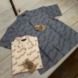 画像1: 【ウエストライド】  1940's CAMPUS   半袖 総柄ループシャツ   WEST RIDE 日本製【送料無料】 (1)