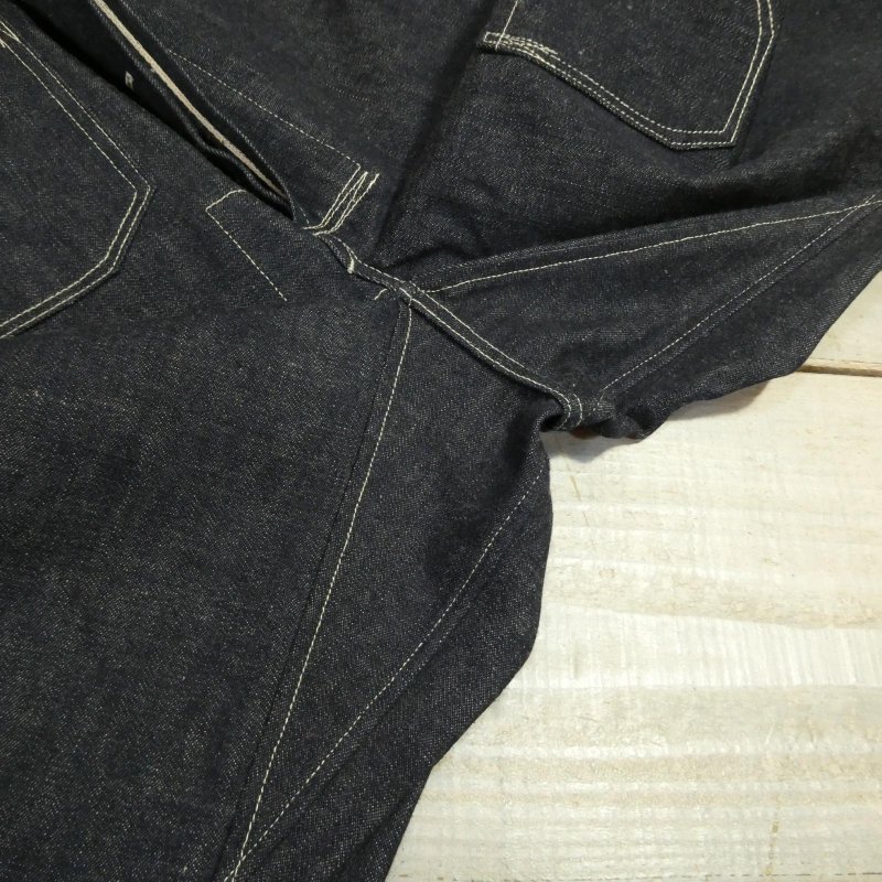 画像10: 【ジョングラッコー】  1910's デニムジーンズ  ネットメーカートラウザー リジッド   John Gluckow JG-01 Netmaker's Trousers  日本製【送料無料】  (10)