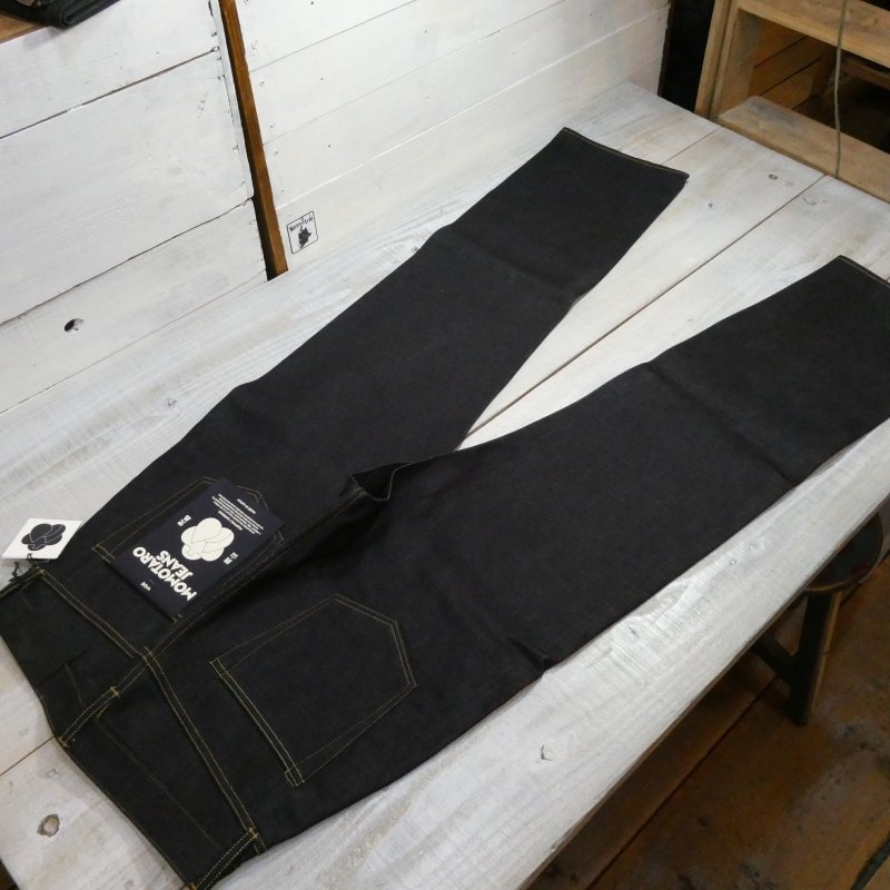 画像3: 【MOMOTARO JEANS】  14.7オンス スタンダード ワイド   ジッパーフライ MMJZ0400   岡山 児島 日本製【送料無料】 (3)