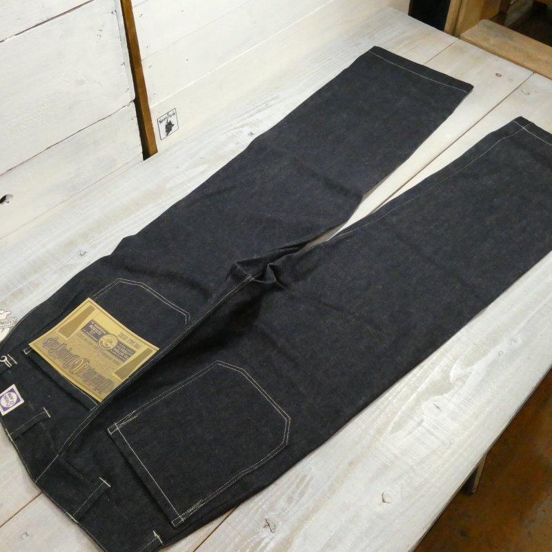 画像3: 【ジョングラッコー】  1910's デニムジーンズ  ネットメーカートラウザー リジッド   John Gluckow JG-01 Netmaker's Trousers  日本製【送料無料】  (3)