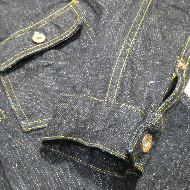 画像7: 【サムライジーンズ】 S556VX 17oz零＋Tバックモデル デニムジャケット SAMURAI JEANS  日本製【送料無料】 (7)