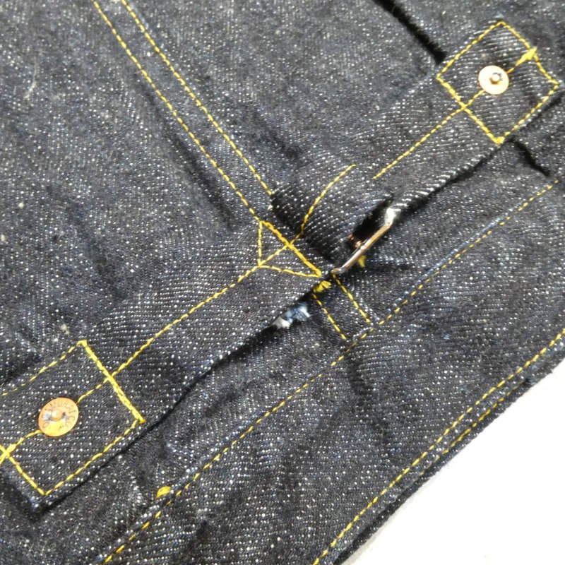 画像8: 【サムライジーンズ】 S556VX 17oz零＋Tバックモデル デニムジャケット SAMURAI JEANS  日本製【送料無料】 (8)