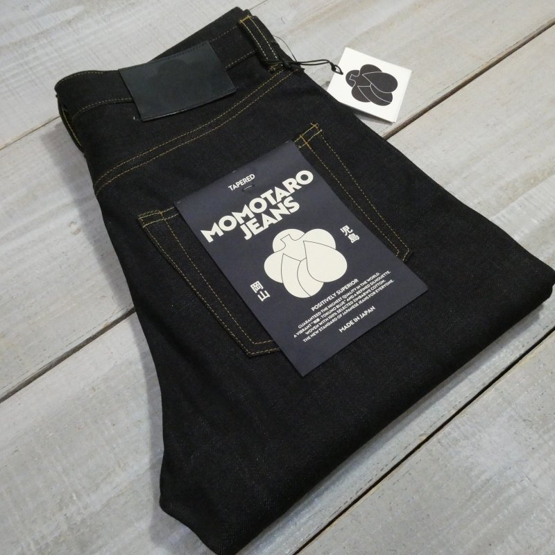 画像1: 【MOMOTARO JEANS】  14.7オンス スタンダード テーパー   ジッパーフライ MMJZ0200   岡山 児島 日本製【送料無料】 (1)