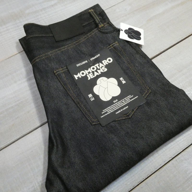 画像1: 【MOMOTARO JEANS】  15オンス シルク スタンダード   ストレート ジッパーフライ   MMJZ0102 岡山 児島 日本製  【送料無料】 (1)