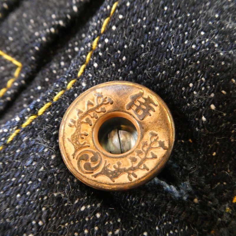 画像4: 【サムライジーンズ】 S556VX 17oz零＋Tバックモデル デニムジャケット SAMURAI JEANS  日本製【送料無料】 (4)