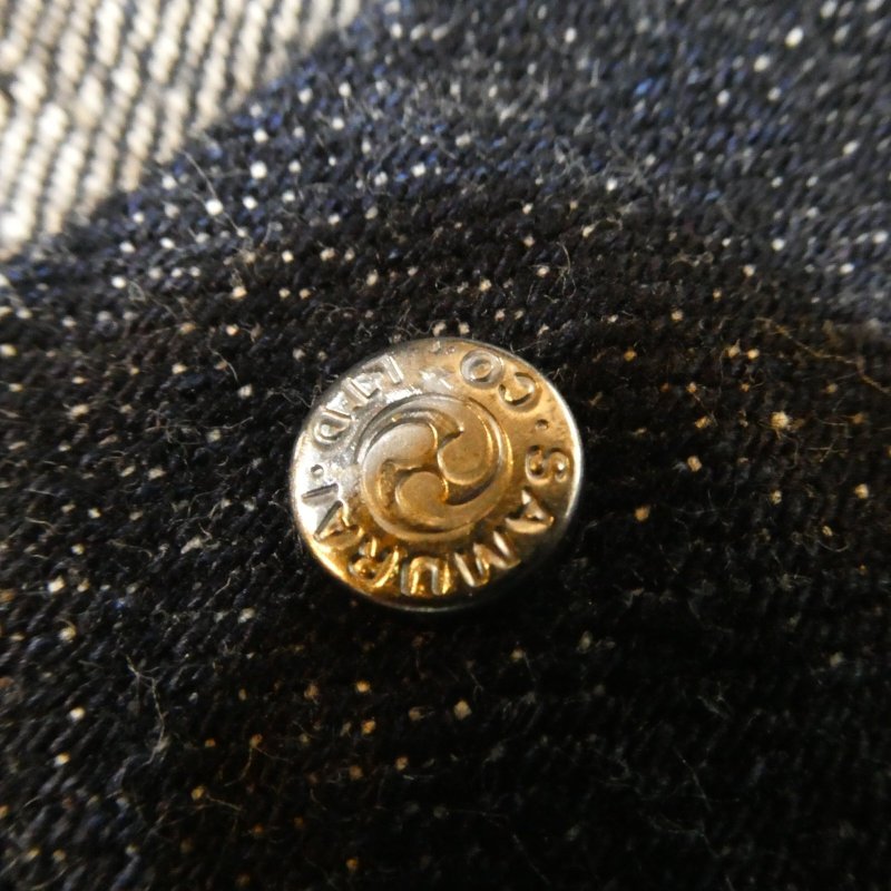 画像6: 【サムライジーンズ】 S556VX 17oz零＋Tバックモデル デニムジャケット SAMURAI JEANS  日本製【送料無料】 (6)
