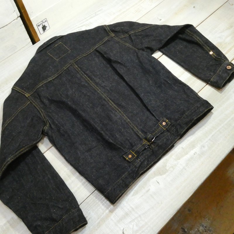 画像2: 【サムライジーンズ】 S556VX 17oz零＋Tバックモデル デニムジャケット SAMURAI JEANS  日本製【送料無料】 (2)