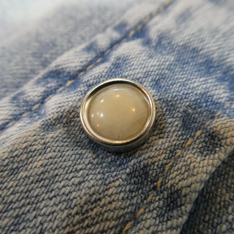 画像4: 【リーバイス】  1955年 ショートホーン ウエスタンシャツ   ソーツゥース/色落ち   LEVIS 1950's MODEL【送料無料】 (4)