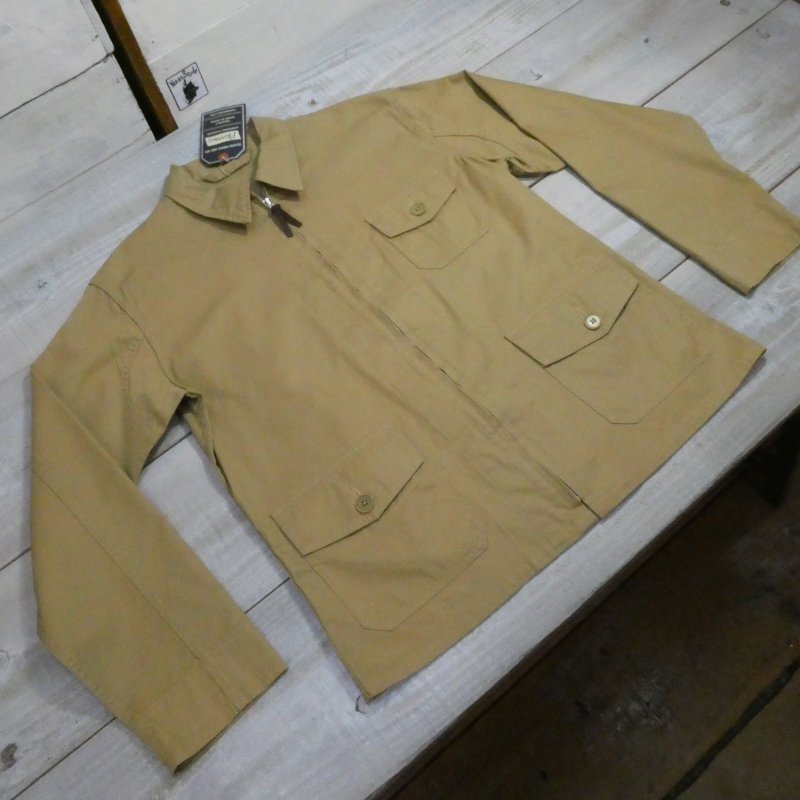 画像1: 【フェローズ】 1940's ww2 サマーフライトジャケット   U.S.NAVY M421a SUMMER FLIGHT JACKET   日本製【送料無料】 (1)