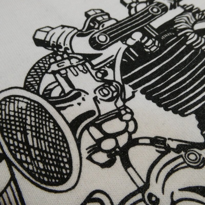 画像10: 【送料無料】 【JAMMER'S】   ジャマーズ  トライアンフ エンジン プリントTシャツ/ウエストライド (10)