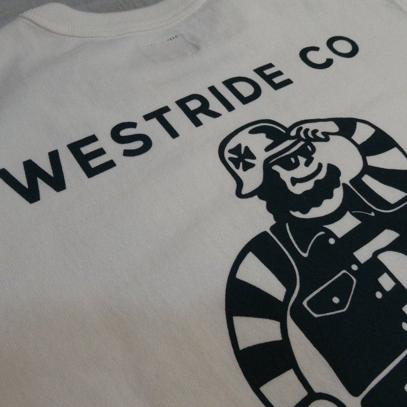 画像6: 【ウエストライド】  DIE TO LIVE   プリント ロングスリーブTシャツ  WEST RIDE   日本製 【送料無料】  (6)