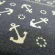 画像2: 【送料無料】  【ウエアハウス】   マリンテイスト プリント バンダナ   Lot JG-BD01   Sailor's Kerchief  (2)