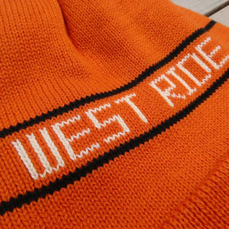 画像8: 【送料無料】  【WEST RIDE】   コットン ロゴ ワッチキャップ   COTTON LOGO WATCH CAP  日本製  (8)