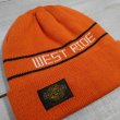 画像4: 【送料無料】  【WEST RIDE】   コットン ロゴ ワッチキャップ   COTTON LOGO WATCH CAP  日本製  (4)