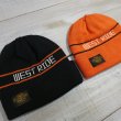 画像1: 【送料無料】  【WEST RIDE】   コットン ロゴ ワッチキャップ   COTTON LOGO WATCH CAP  日本製  (1)