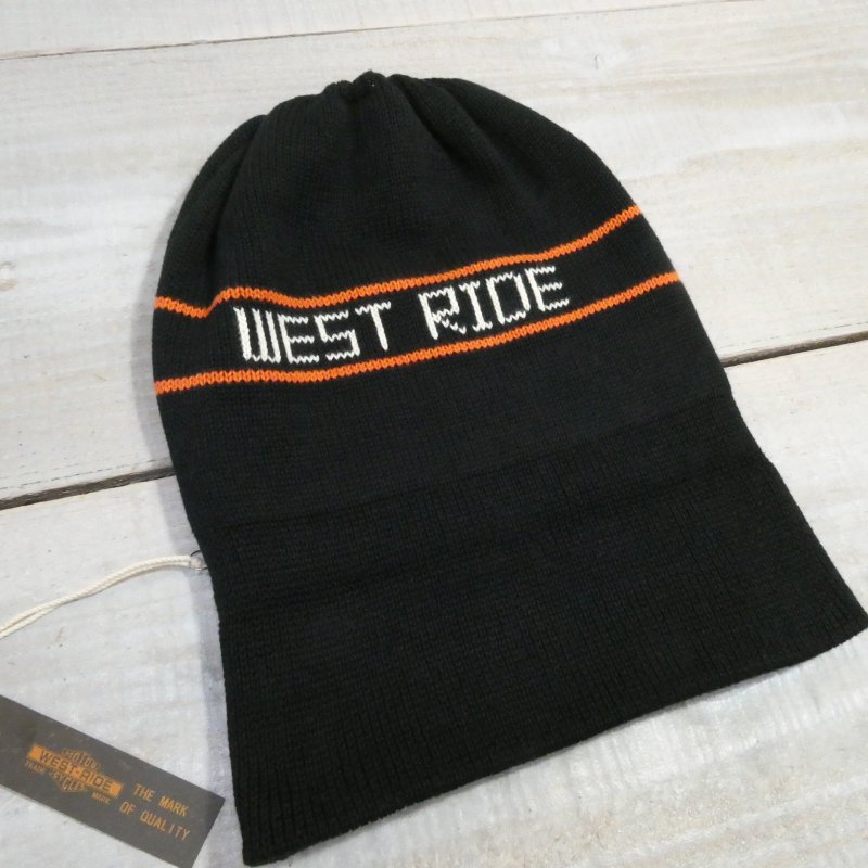 画像3: 【送料無料】  【WEST RIDE】   コットン ロゴ ワッチキャップ   COTTON LOGO WATCH CAP  日本製  (3)